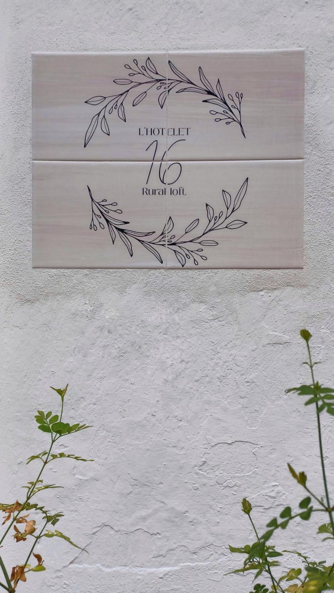L'Hotelet 16 Rural Loft Bárig Екстериор снимка