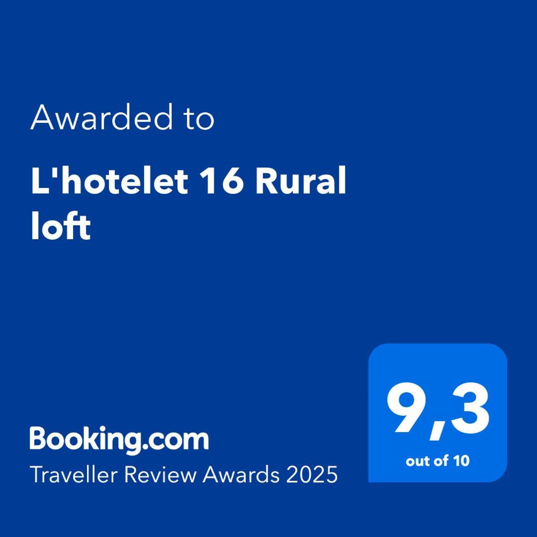 L'Hotelet 16 Rural Loft Bárig Екстериор снимка